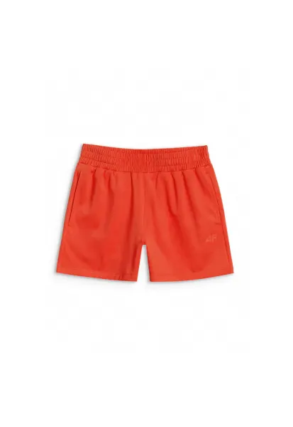 Pantaloni sport dama -  scurti - uscare rapida - portocaliu