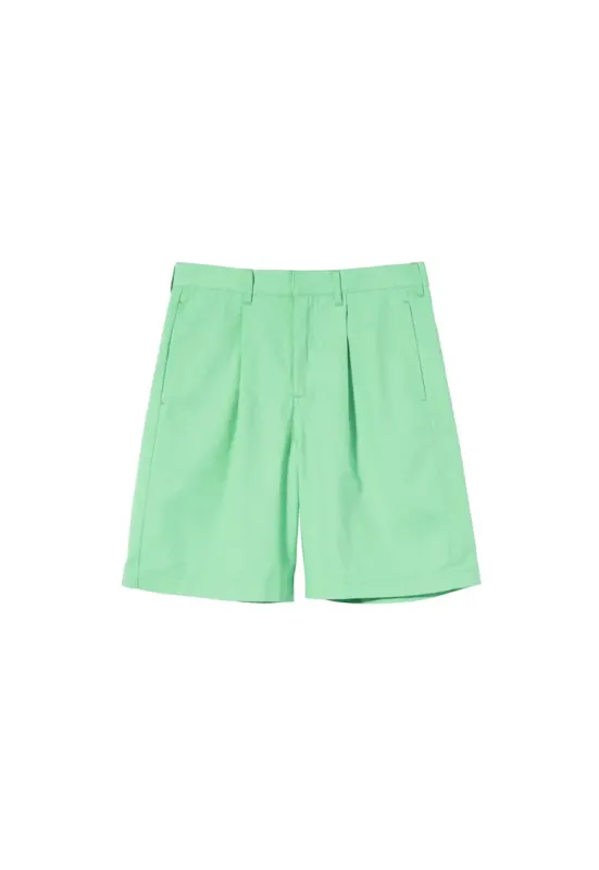 Pantaloni sport dama - Stussy - Bumbac - Verde -
