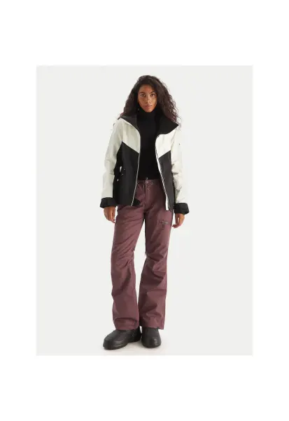 Pantaloni sport dama violet - schi