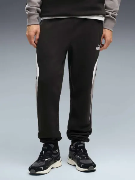 Pantaloni sport Ess Block Fl