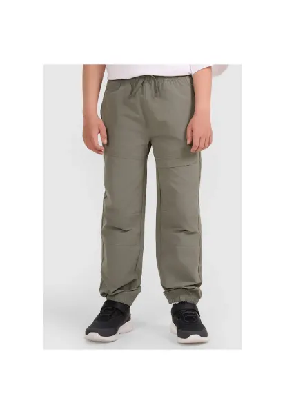 Pantaloni sport  pentru baieti - jogger - gri - confortabili - bumbac