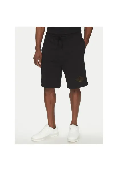 Pantaloni sport scurti barbati negru