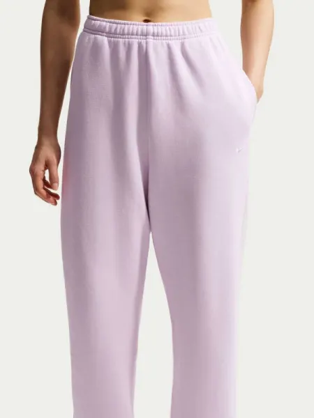 Pantaloni sport W Nk Stdo Flc Mw Hr Os Cff Pnt