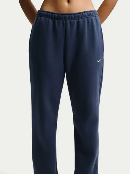 Pantaloni sport W Nk Stdo Flc Mw Mr Std Cf Pnt