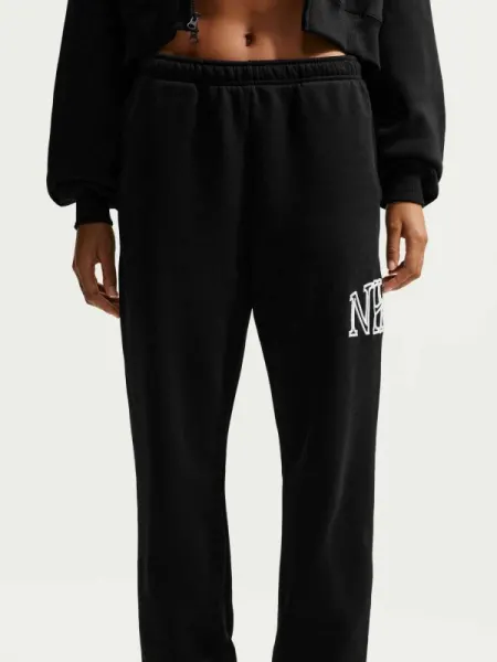 Pantaloni sport W Nk Stdo Flc Mw OS Lgo Cf Pnt
