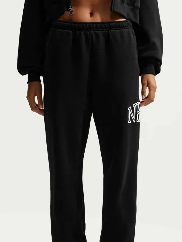 Pantaloni sport W Nk Stdo Flc Mw OS Lgo Cf Pnt