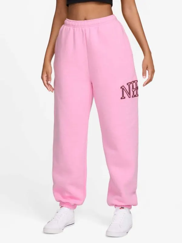 Pantaloni sport W Nk Stdo Flc Mw OS Lgo Cf Pnt