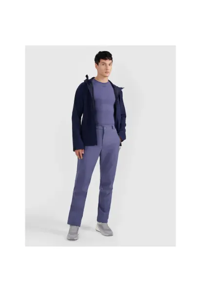 Pantaloni trekking barbati  membrana NeoDry 10000 - bleumarin - poliester -