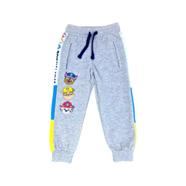 Pantaloni trening baieti, gri, buzunare laterale, Paw Patrol Engros