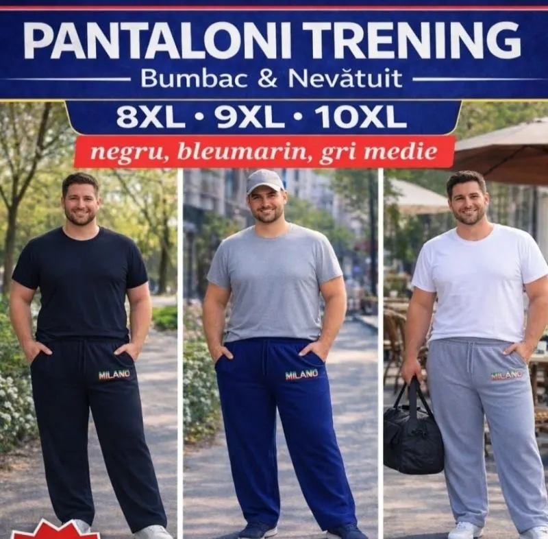 Pantaloni trening bărbați extra batal engross