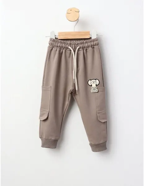 Pantaloni trening D-ENIM crem
