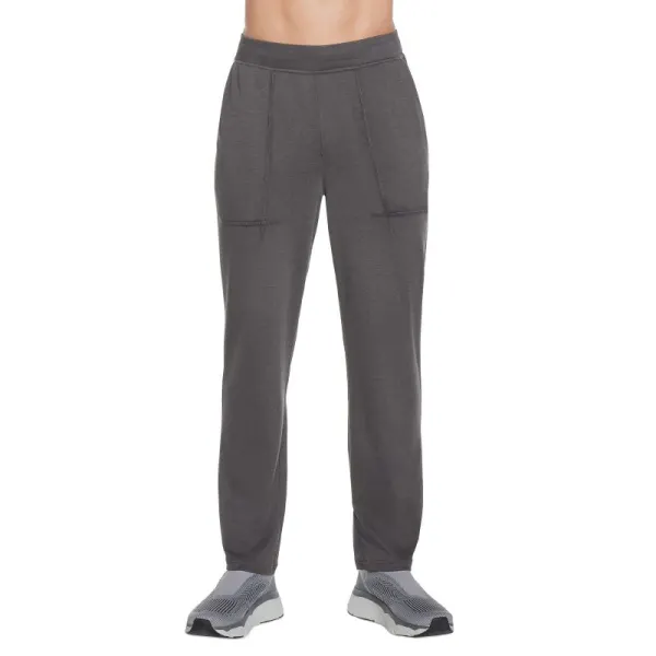 Pantaloni trening SKECHERS pentru barbati GOKNIT PIQUE LOUNGE - M3PT70CHAR