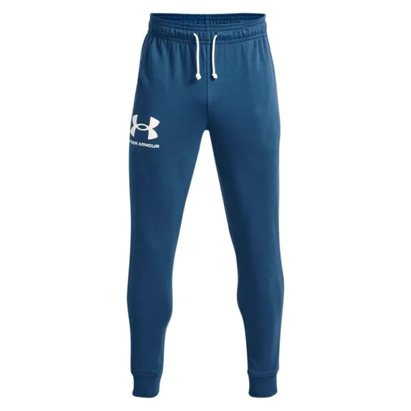 Pantaloni trening UNDER ARMOUR pentru barbati RIVAL TERRY JOGGER - 1361642459