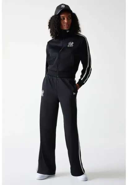 Pantaloni unisex relaxed fit de trening - Negru
