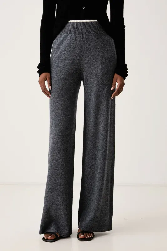 Pinko pantaloni de trening pentru femei din lână