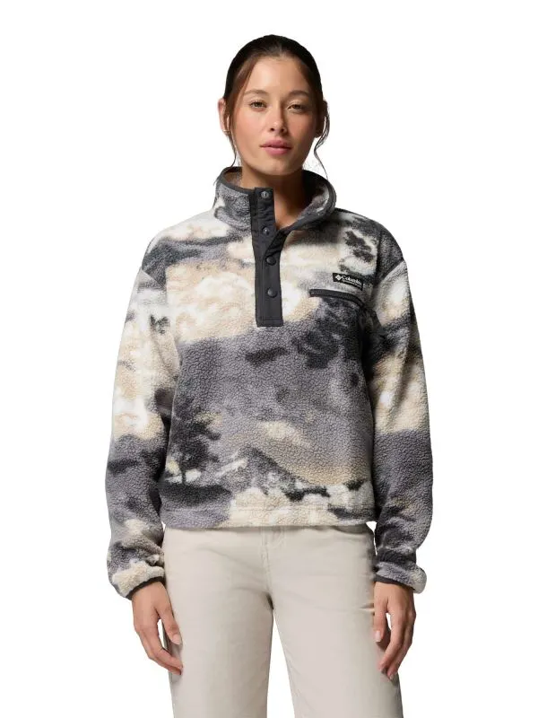 Polar Women's Helvetia™ Ii Printed Cropped Half Sn