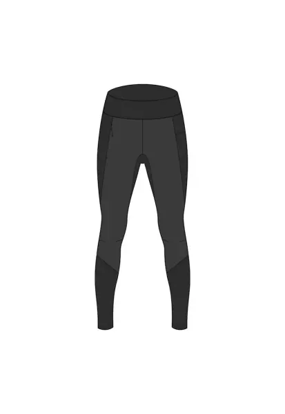 RINAVA – colanti de schi de tura izolati pentru femei cu PrimaLoft® Eco Black - Negru