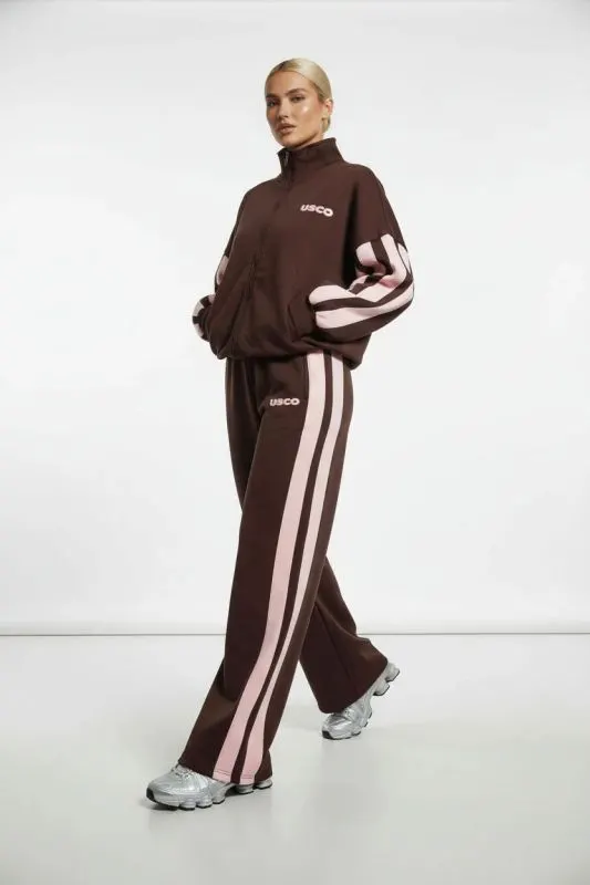 SILO TRACKSUIT IN BROWN - S