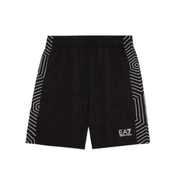 Sort EA7 BOY BERMUDA GRAPHIC COFT