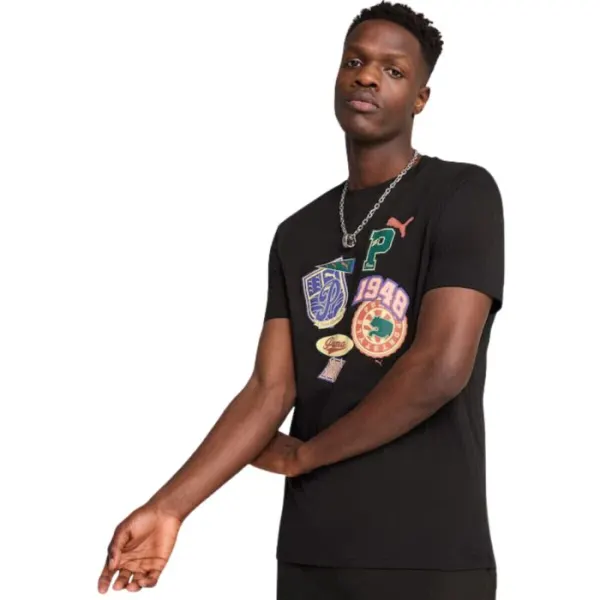 SPORTS LEGACY Front Graphic Tee PUMA Bla 629627-01
