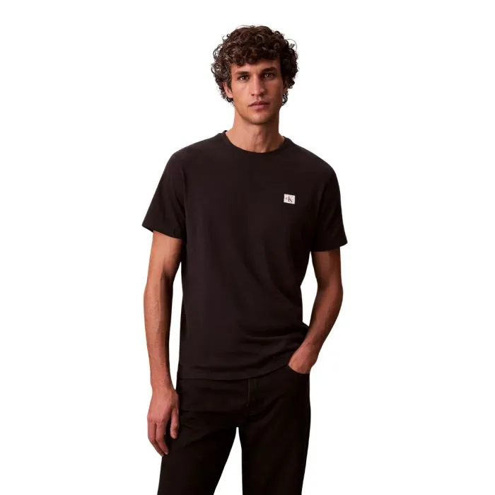 T-SHIRT MANICA CORTA COTONE 30S LOGO BADGE LV04RC272G-UB1