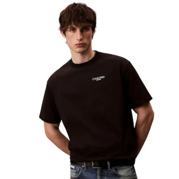 T-SHIRT MANICA CORTA COTONE LOGO BACK PRINT LV04RD825G-UB1