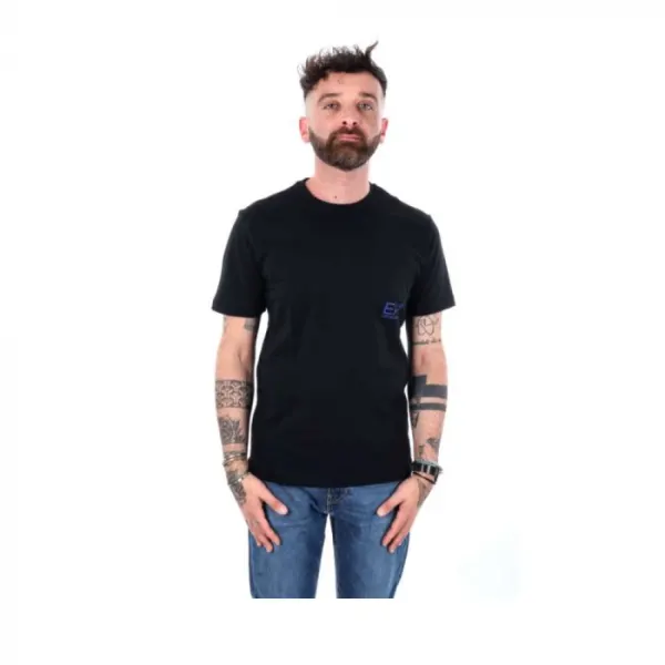 T-Shirt Manica Corta Cotone Logo Oversize Flock - Train PJNVZ-6RPT06-1200
