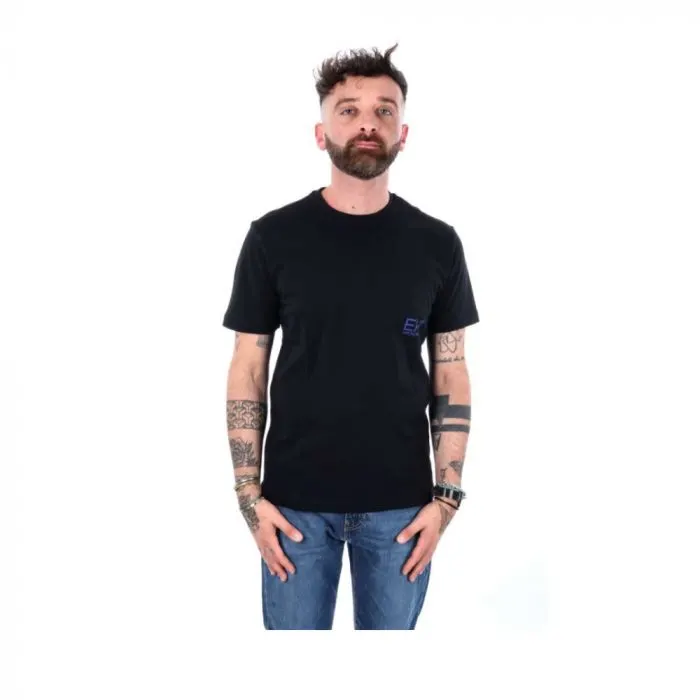 T-Shirt Manica Corta Cotone Logo Oversize Flock - Train PJNVZ-6RPT06-1200 - EA7