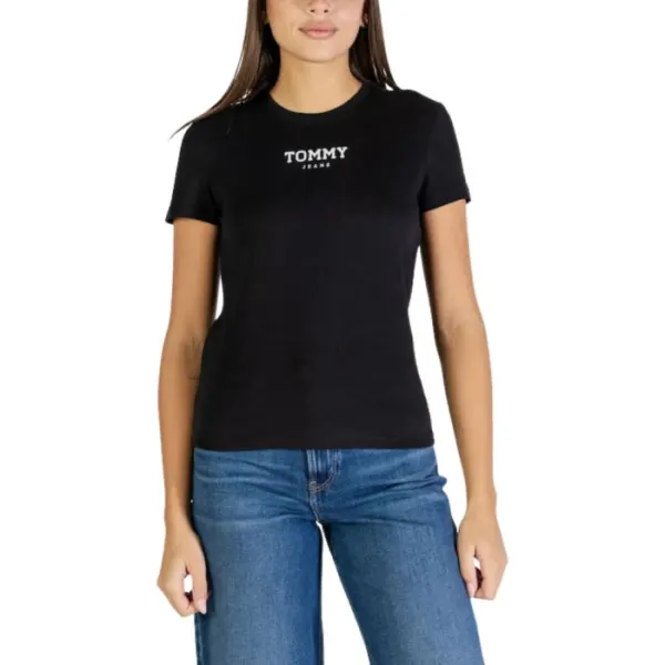 T-SHIRT  MANICA CORTA COTONE REGULAR ESSENTIAL LOGO 2 DW0DW21842-BDS