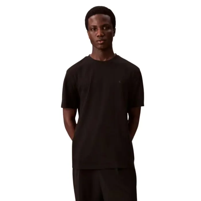 T-SHIRT MANICA CORTA COTONE SUPIMA LOGO CHEST EMBRO LV04LB275G-UB1