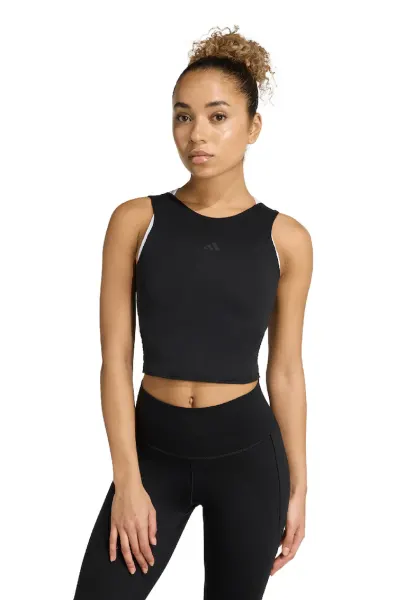Top crop pentru antrenament Motion - Negru
