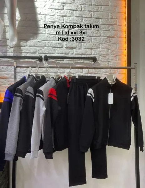 TRENING BARBAT BUMBAC CU LICRA ANGRO