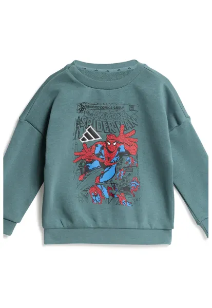 Trening cu imprimeu cu Spider Man - Rosu/Negru/Albastru petrol