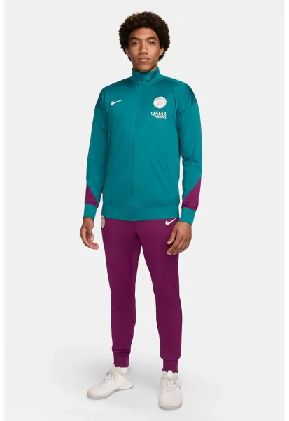Trening cu logo - pentru fotbal PSG - Visiniu/Verde persan