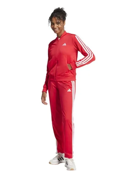 Trening cu logo si fermoar W ESS 3S TS - Alb/Coral
