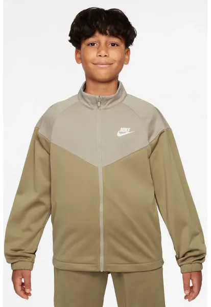Trening cu talie elastica - Maro camel