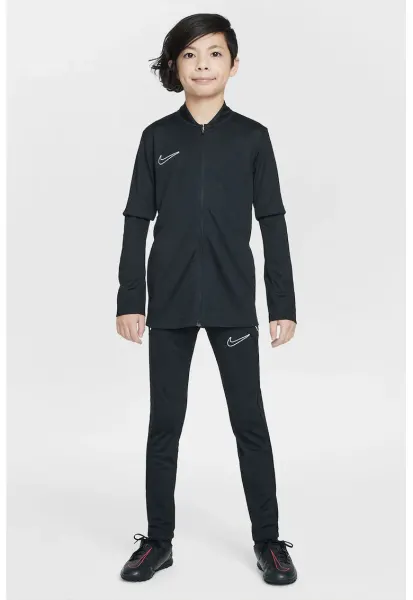 Trening cu tehnologie Dri Fit si buzunare pentru fotbal - Alb/Negru