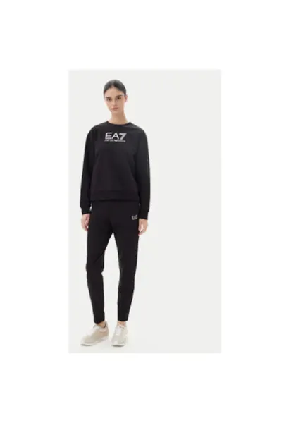 Trening dama  Emporio Armani - 7W000115 AF13135 - Bumbac/Elastan - Negru