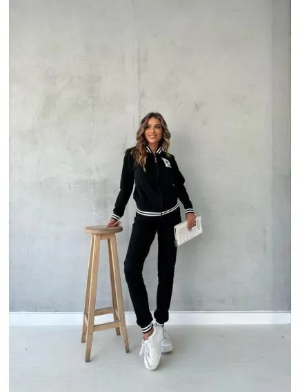 Trening dama, uni cu model B, negru