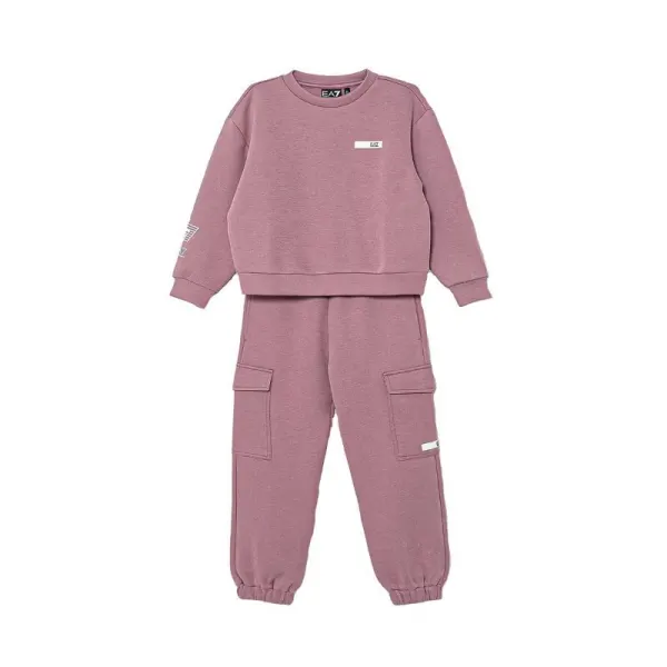Trening EA7 NATURAL VENTUS PACK GIRL T-SUIT CN PANTS CARGO