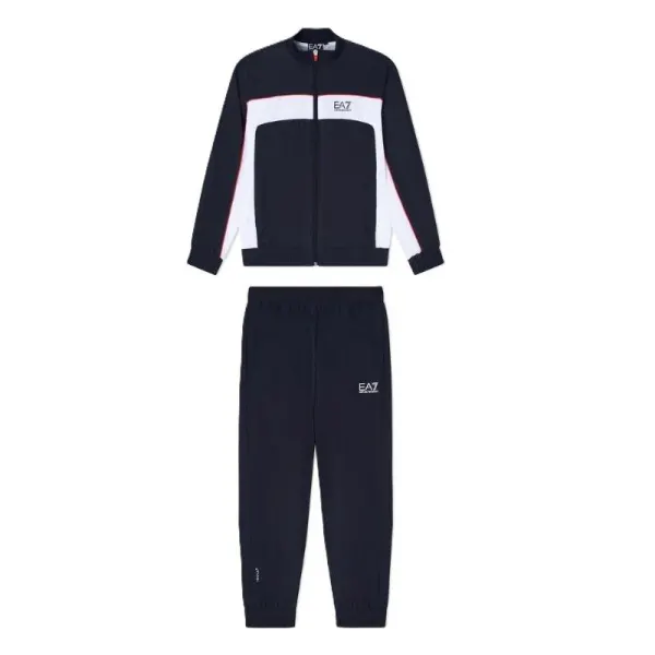 Trening EA7 TENNIS PRO BOY T-SUIT T-TOP FZ CH PL