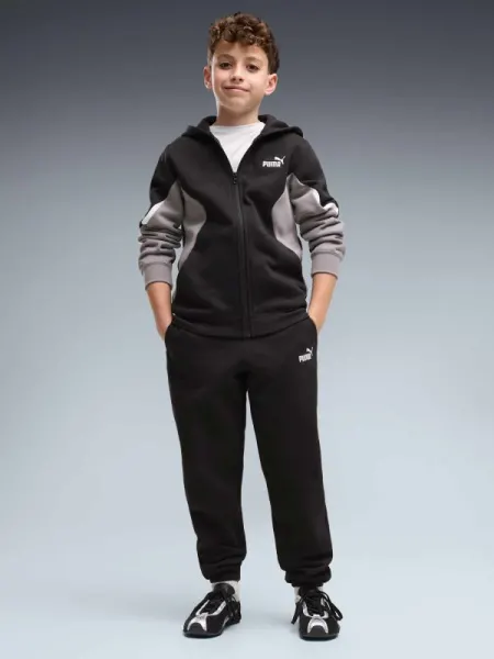 Trening Ess Block Full-zip Sweat B