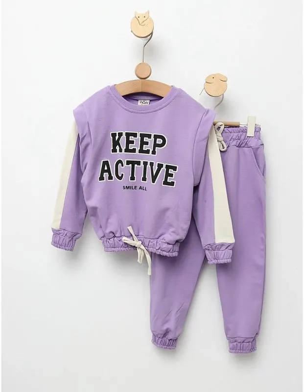 Trening Girls stil Crop Top model mov