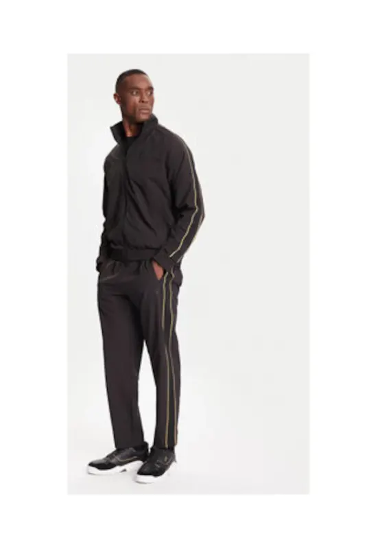 Trening lifestyle barbati -  Emporio Armani - negru - poliester - elastan -