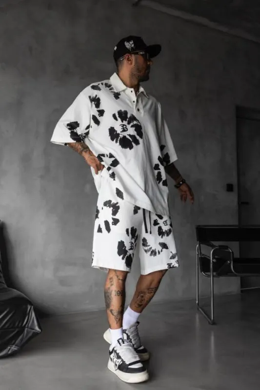 TRENING POLO OVERSIZE WHITE TRBI39(1891-92) (MĂRIME: XL)