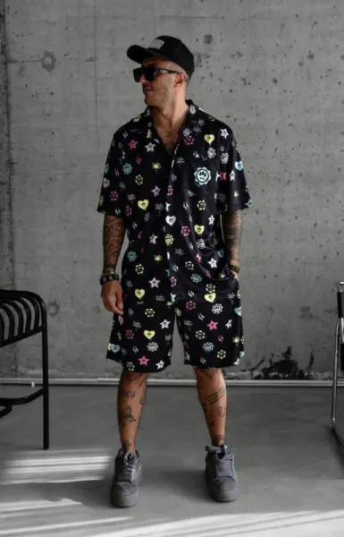 TRENING SAD EMOJI BLACK TRBI1(10938) (MĂRIME: M)