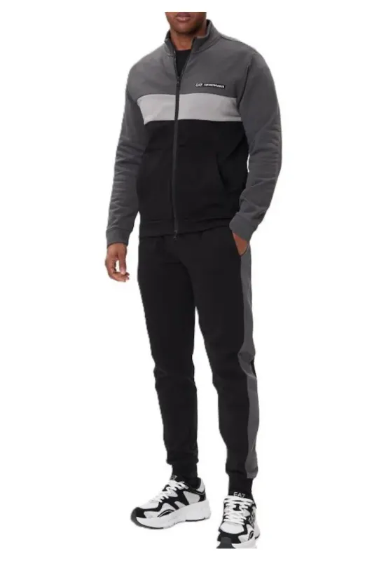 Trening TRAIN ATHLETIC COLOUR BLOCK M T-SUIT FZ CH COPL-7M000941-AF10377-MC165