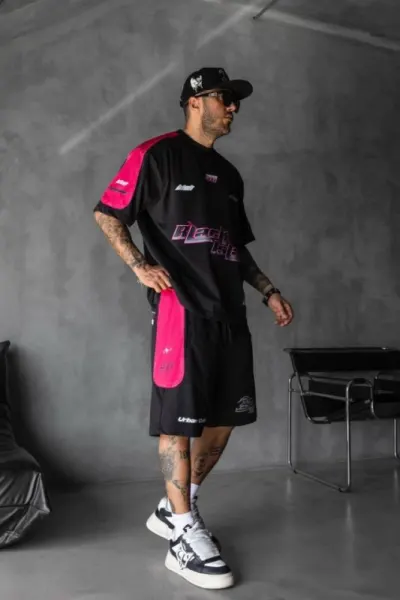 TRENING URBAN CULTURE OVERSIZE BLACK TRBI42(1873-74) (MĂRIME: XL)