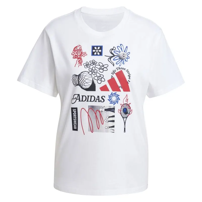 Tricou ADIDAS pentru femei W C PHOTO TEE 2 - JN9097