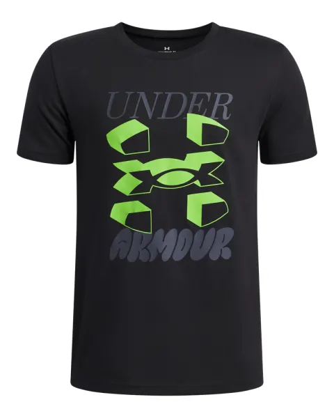 Tricou Baieti SPLIT BIG LOGO SS Under Armour
